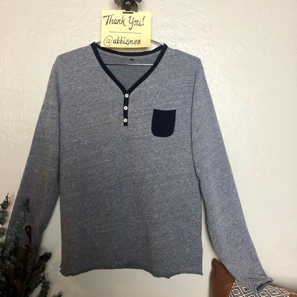 Super soft Men’s Henley